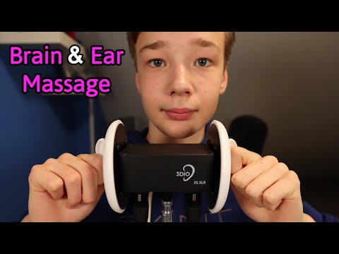 ASMR Brain & Ear MASSAGE 👂🏼🧠 | SLEEP & TINGLES inducing