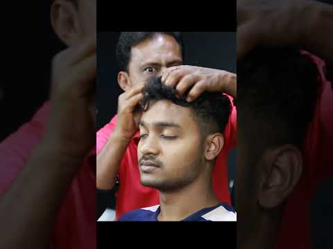 Big Eye Barber Doing Neck Cracking Neck Massage ASMR #shorts #neckcrack #neckmassage