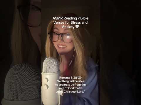 Whispering God’s word for anxious hearts #asmr # #triggersforsleep #relax