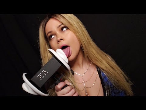 ASMR 1 HOUR Long of INTENSE 😛 Tongue Fluttering Sounds 😛 [No Talking ]