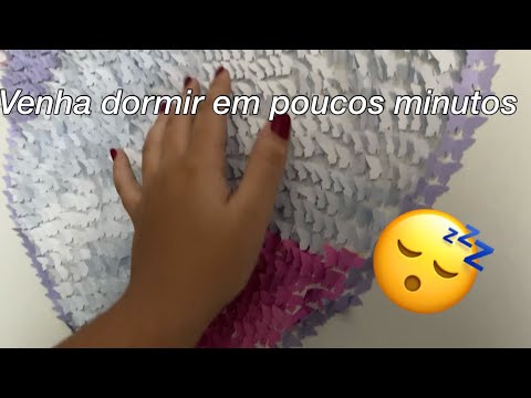 ASMR: durma em poucos minutos, tapping, sons de boca, sons gatilhos