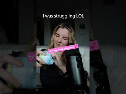 trying new triggersssss… what’s your favorite? #asmr #triggers #asmrtriggers