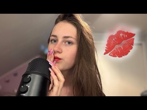 ASMR~ Hand Kisses💋 + Mic Scratching 😍