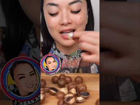 Have you had macadamia nut like this before? #sasasmr #asmr #tiktokfood #tastetest #fypシ゚viral #fyp