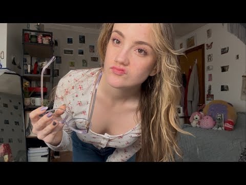 ASMR Personal Attention Low Energy grwm (i do your makeup & tell u it will be okay) 