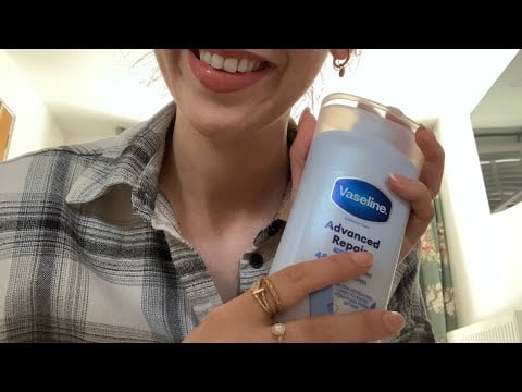 ASMR- lofi hand, arm, shoulder, nape of your neck massage with lotion (my 2nd asmr video!)