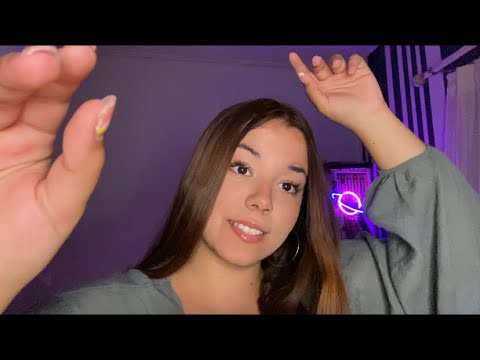 ASMR | Hand Movements | Finger Fluttering | Plucking | Mouth Sounds