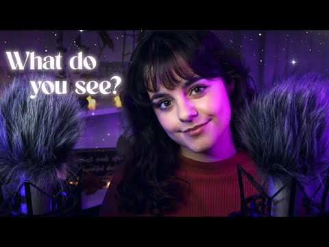 ASMR Eyes Closed PERSONALITY TESTS ✨ Visualizations to SLEEP