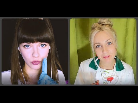 АСМР ASMR Больничка | Хороший доктор | Плохой доктор | Ролевая игра