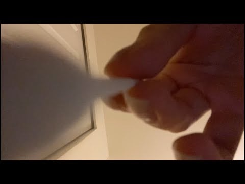 asmr eye cleaning (actual camera touch) - no talking, lofi