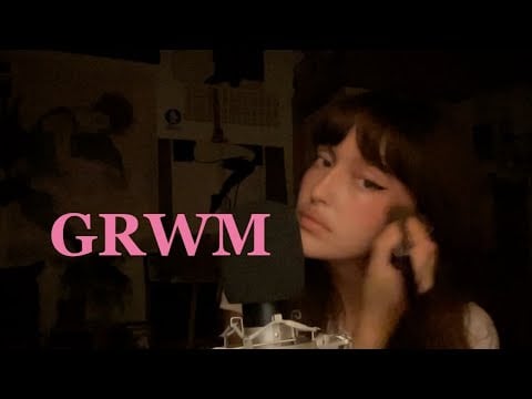 ASMR GRWM, mi trucco con voi 🎀💄 whispering ita