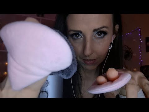 Magyar ASMR - "CSAK EGY KICSIT" Altató arcsimi applikátorral 😶‍🌫️