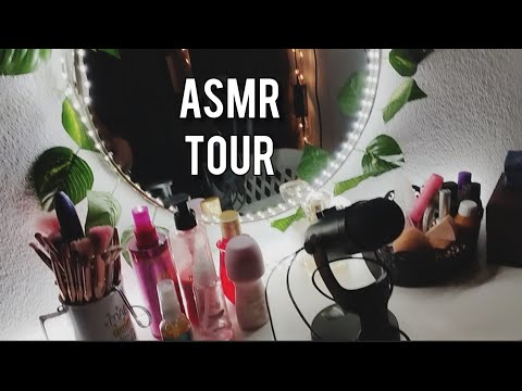 ASMR - TOUR PELA MINHA PENTEADEIRA DOS SONHOS ❤️🥹