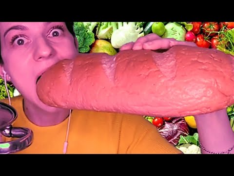 АСМР/50 съедобных ТРИГГЕРОВ за 5 МИНУТ/Мурашки от вкусняшки🧀🍏🍬/ASMR/50 triggers in 5 minutes