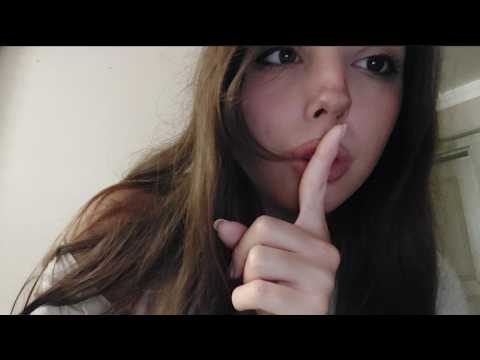 asmr shushing you (shh - hand movements & personal attention)