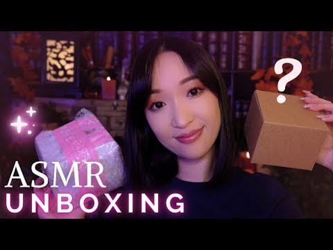 ASMR UNBOXING 🍭Je déballe des petites surprises trop mignonnes ✨🎀