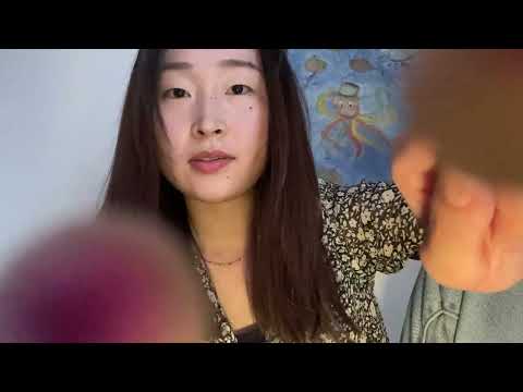 1 minute asmr~camera poking, touching, and more!