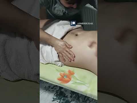 THE IDEAL MASSAGE FOR CHEST, ABDOMEN AND ARM #satisfying #relaxing #asmr #shorts #massage
