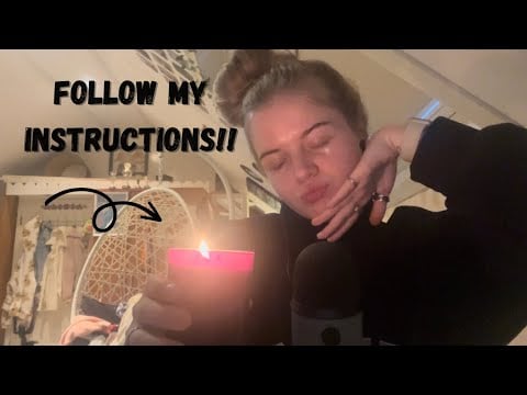 asmr | follow my instructions!!