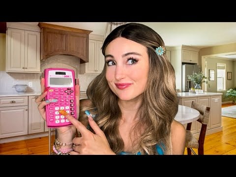 ASMR Studying with the Popular Girl (who has a crush on you) WLW Roleplay