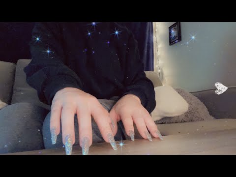 ASMR! Tingly Table Tapping And Scratching! ( Soooo relaxing!) 🤯🦋