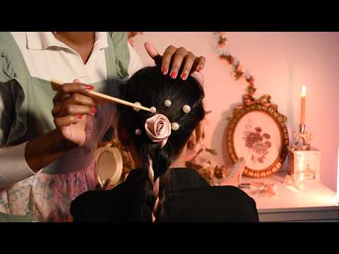 ASMR Perfectionist Hairstylist ✂️ Real Person Hair Play, scalp massage for INSTANT SLEEP
