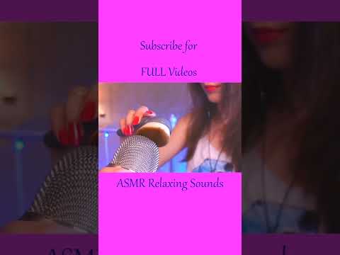 ASMR Mic Brushing 🔥 Soooo Relaxing... #shorts