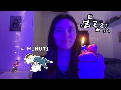Riuscirò a farti rilassare in 4 MIN? 😴| ASMR 🕯️