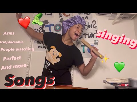 ASMR - Singing/Whispering Random Songs
