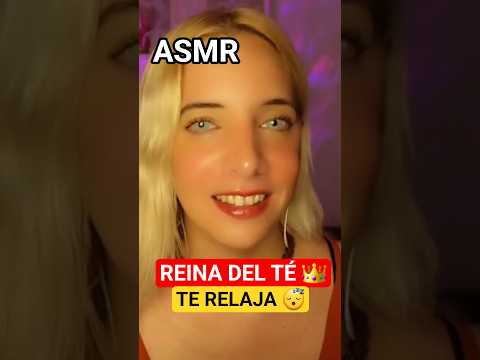 ASMR REINA DEL TÉ CUIDA DE VOS 👑 #asmr #roleplay #roleplayfantasía