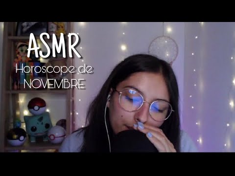 [ASMR FR] TON HOROSCOPE DU MOIS DE NOVEMBRE #2 ✨