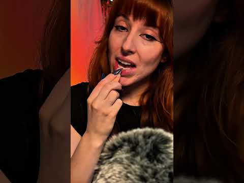 What’s your favorite color? #lipglossasmr #soothingasmr #tapping #redhead