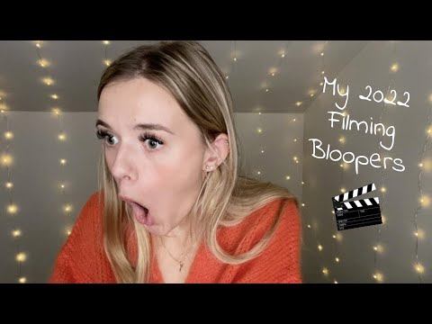 My 2022 "ASMR" Filming Bloopers 🎬