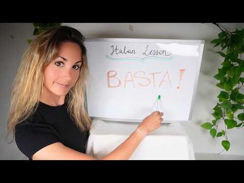 ASMR | Relaxing Italian Lesson 🇮🇹 Teacher Roleplay • soft spoken • useful commands