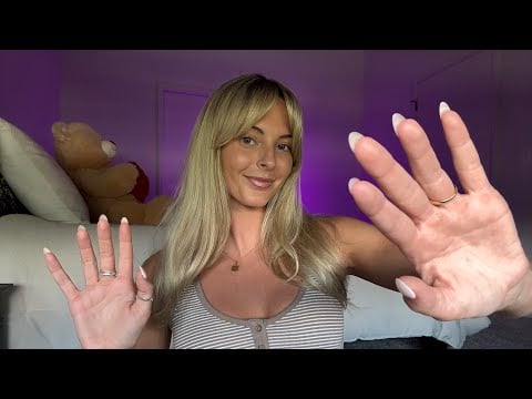 ASMR | Pure Hand Movements & Mouth Sounds | No Talking! 