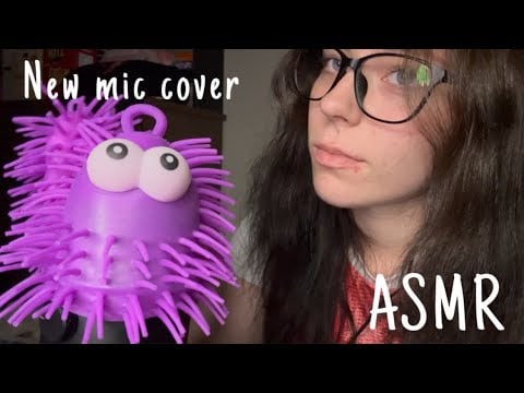 ASMR New microphone cover!
