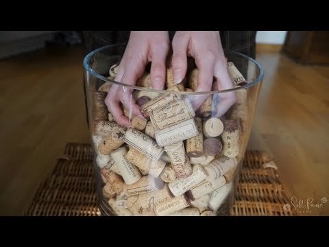 ASMR | Cork Cork Cork Sounds | NO Talking, Cork tapping and scratching
