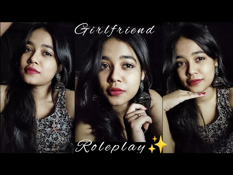 ASMR HINDI✨|GIRLFRIEND PAMPERS YOU🌹 (Brushing+Combing+Mouthsounds)