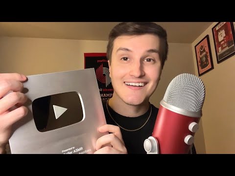 thank you. (asmr 100k play button unboxing)