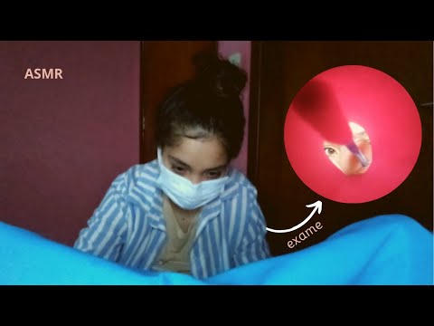 ASMR GINECOLOGISTA fazendo sua Prevenção 🎀