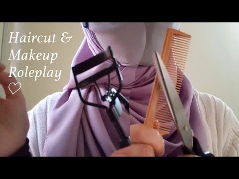 ASMR | Getting Your Hair & Makeup Ready for a Date in 4 Minutes (Layered sound & No talking)