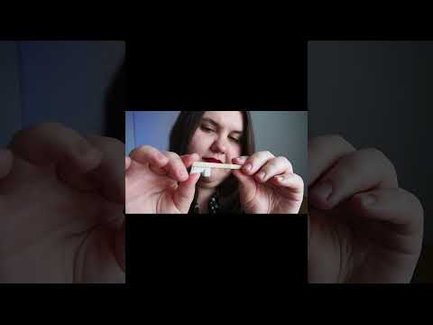 ASMR: Touching a Small Brush | Short Trigger Sounds
