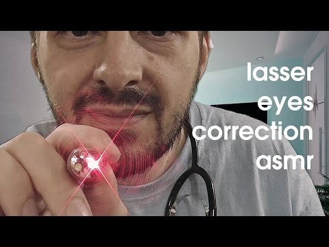 Doctor Medical Laser Eyes Correction ASMR Role Play