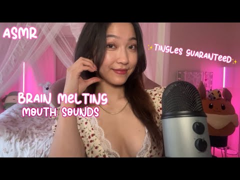 Fast ASMR For Guaranteed TINGLES ✨ Up Close Mouth Sounds, Personal Attention, Scratching, Tapping 💓