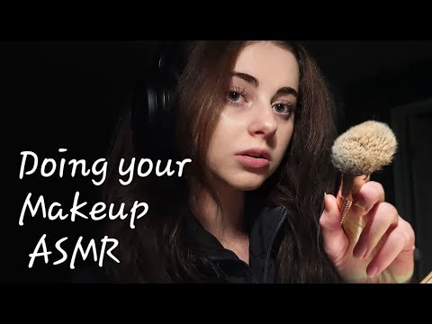 Doing Makeup for your First Date | LOFI ASMR| Mouth sounds | Tapping