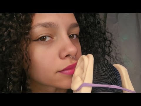 ASMR • Ear eating 👂🏼(kisses, lick n mouth sounds) no talking #relaxing 