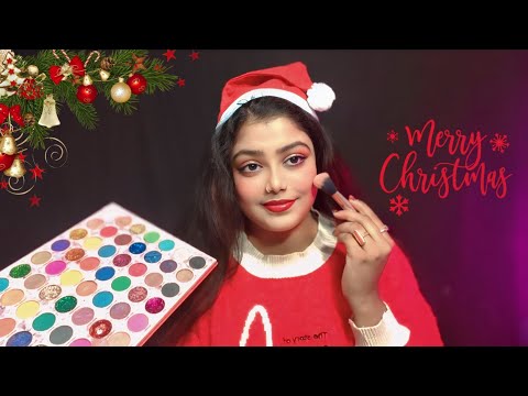 ASMR GRWM For Cristmas Party 💄🌲