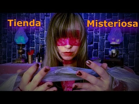 ASMR ✨Tienda Misteriosa con los Ojos Vendados | Experiencia Sensorial | Roleplay Fantasía