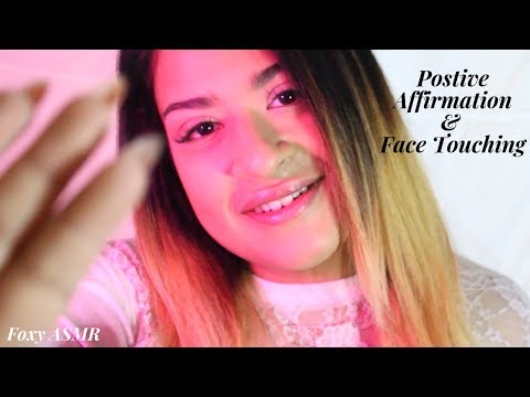 ASMR Positive Affirmation Till You Fall Asleep | Face Touching | Mouth Sounds