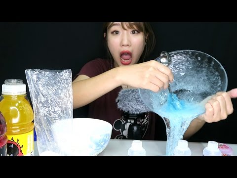 [Eng Sub][한국어ASMR] 우울할때 보는 소이의 망한 액괴 만들기/Making Slime Monster